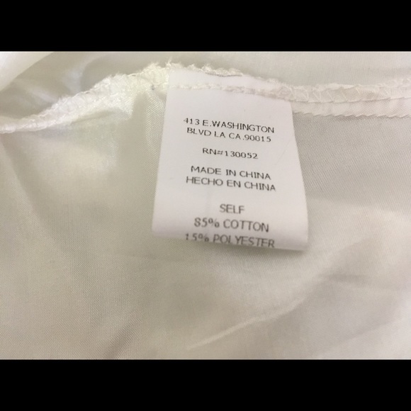 Forever 21 Lace Skirt Elastic Waist Lined Ivory - Picture 5 of 5